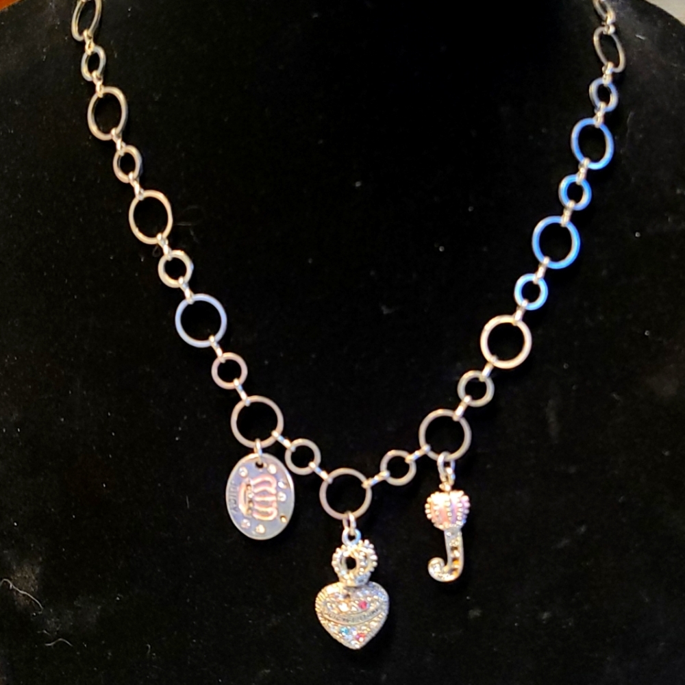 Juicy Couture charm necklace